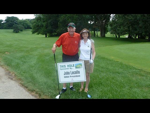 Event sponsor David Sosin and ISBA YLD staff liason Janet Sosin