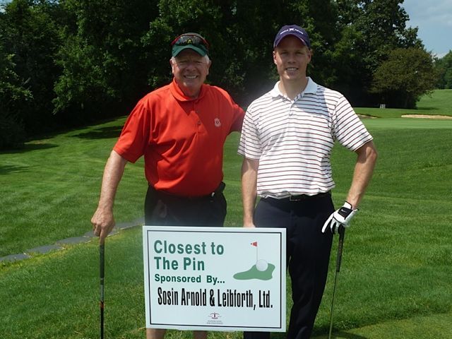 Event sponsor David Sosin and participant Steven Mroczkowski