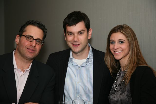 Young lawyers enjoy the Soiree.