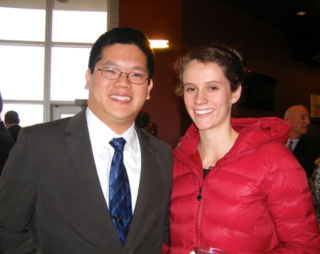 Congratulations to new admittee Richard Juang pictured with his fiancé Nicole Rockweiler.