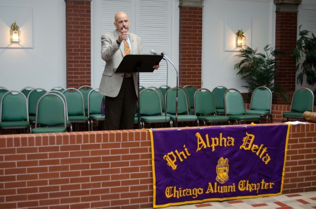 Keynote remarks by Judge William Hooks of the Circuit Court of Cook County, and member of the Chapter's Executive Board