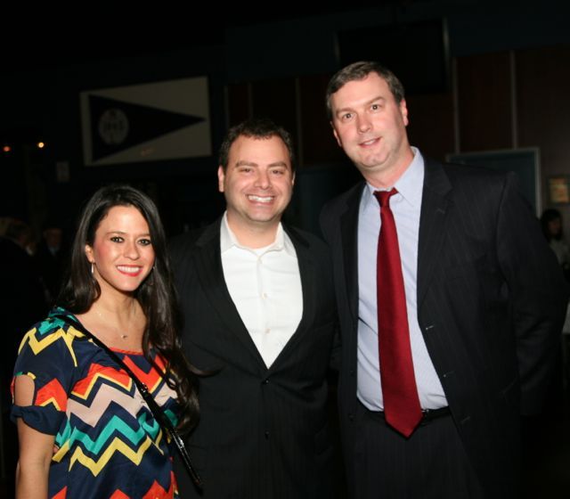 Past YLD Chairs Gregg Garofalo and Ryan Henderson and guest