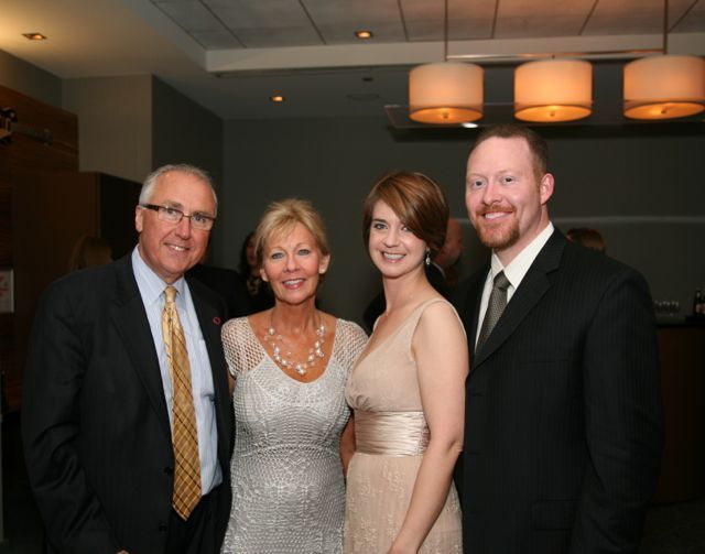Incoming ISBA 3rd Vice President Umberto Davi, his wife Janet, ISBA Board member Jamie Bracewell and her husband, Noel Smith
