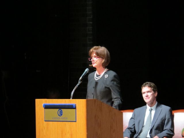 Appellate Justice Maureen E. Connors makes the motion to admit the class.
