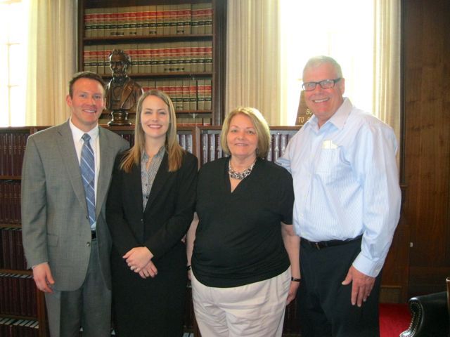 Boyfriend Kyle Worby, new admittee Ashley Meyer & her in-laws Cheri and Mike Meyer. 