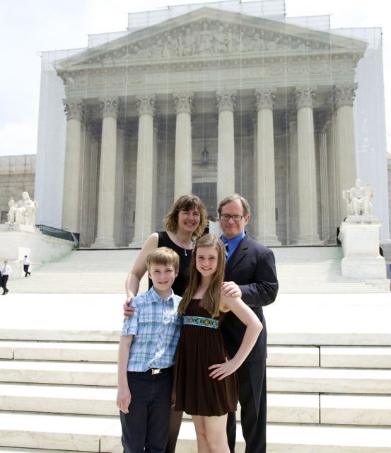 Admittee Edward Jarot and family