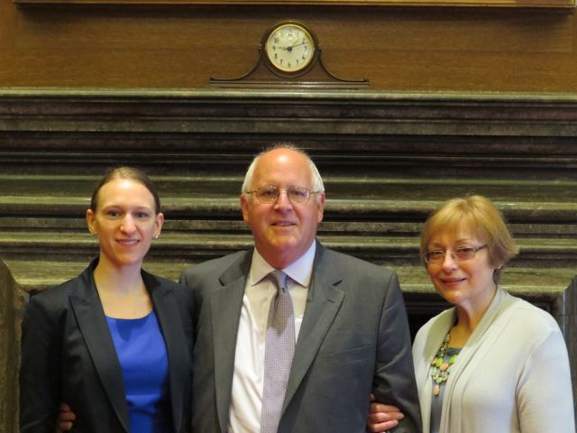 David Santori with his wife Cathy and daughter Elizabeth 2