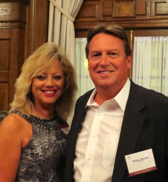 Admittee Brad Badgley and wife Beth