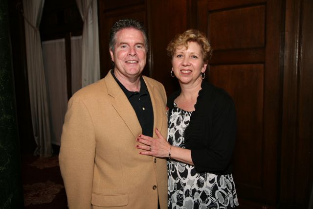 Admittee Michael Lucas and guest