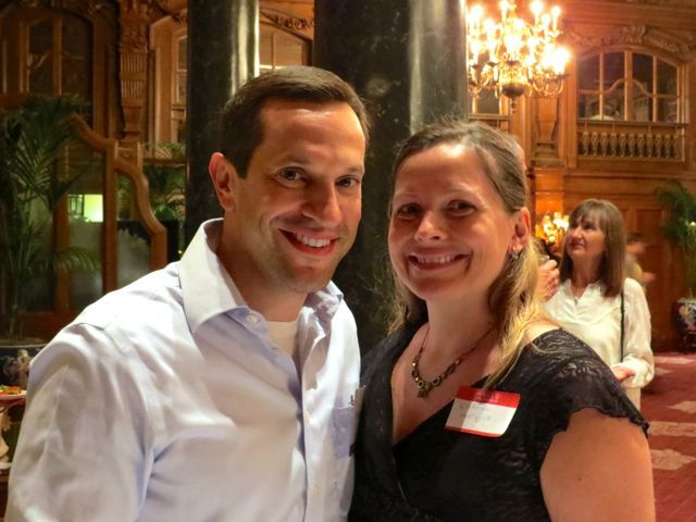 Admittee Ryan Margulis and wife Deborah