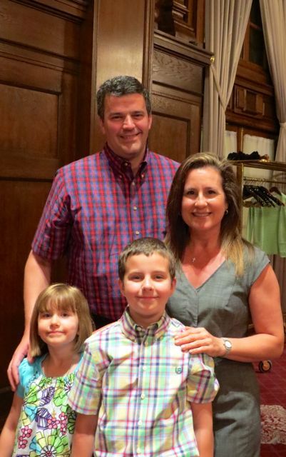 Admittee Vanessa Clohessy and family