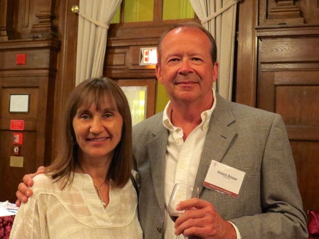 Admittee Vincent Brizgys and wife Carol Mosolygo