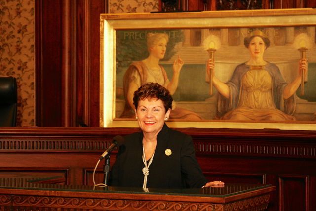 Illinois Supreme Court Chief Justice Rita B. Garman