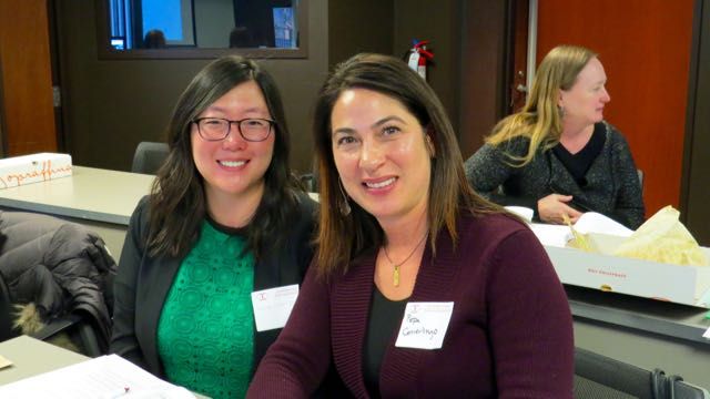 Mentee Julia Lisowksi and mentor Pepi Camerlingo
