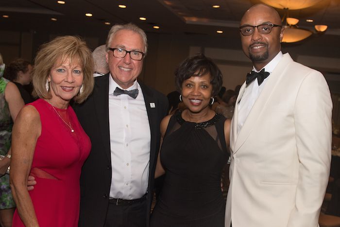 Umberto Davi, Vincent Cornelius, and their wives