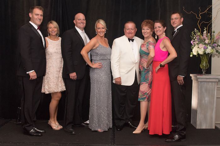 President Russell Hartigan and family