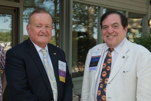 Hon. Russell Hartigan and Stephen M. Komie
