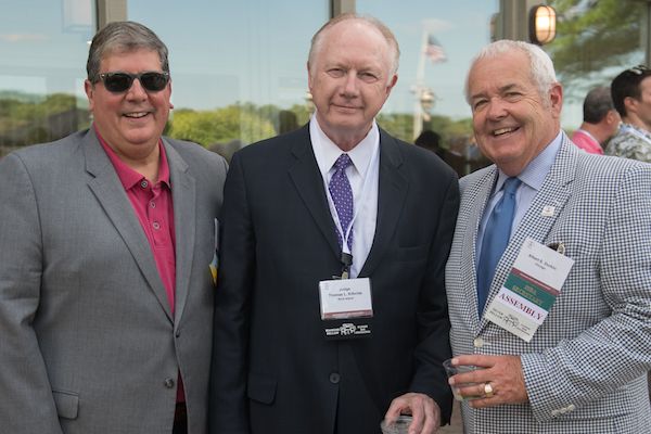Richard Felice, Hon. Thomas Kilbride, and ISBA&nbsp;Secretary Al Durkin
