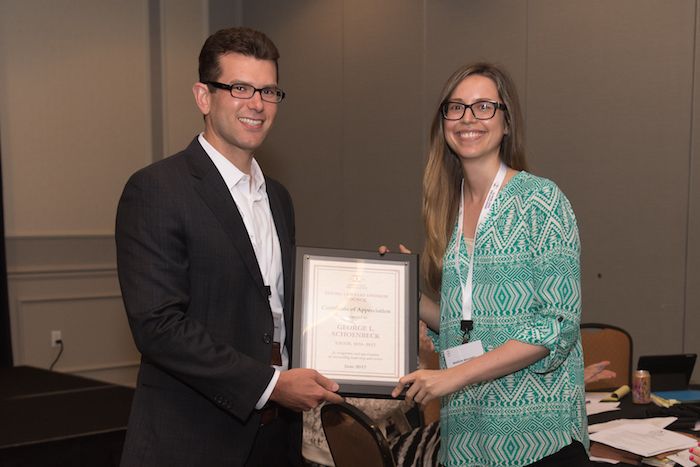 George L. Schoenbeck and Marron Mahoney&nbsp;
