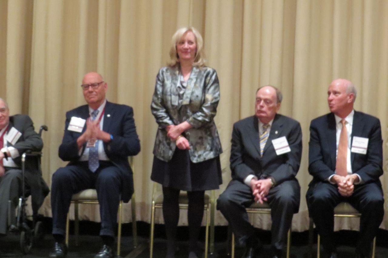 Lori Levin is introduced
