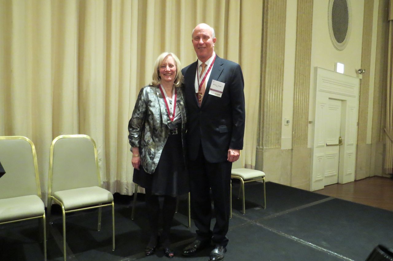 Lori Levin and Michael Reagan&nbsp;
