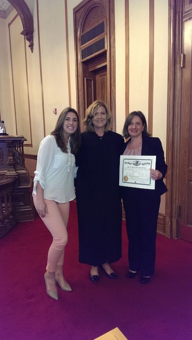 Yvette Janet-Lori Cancelliere and friends