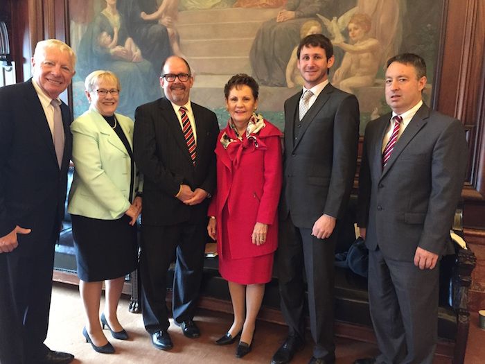 David Sosin, Nancy Hangedan, William F. Moran, Hon. Rita Garman, Nathan Handegan, Hon. John W. Belz