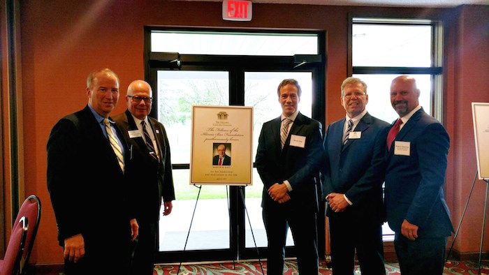 The Illinois Bar Foundation hosted a Rock Island County Fellows Reception on April 27, 2017 at the Oakwood Country Club in Coal Valley, Illinois.
