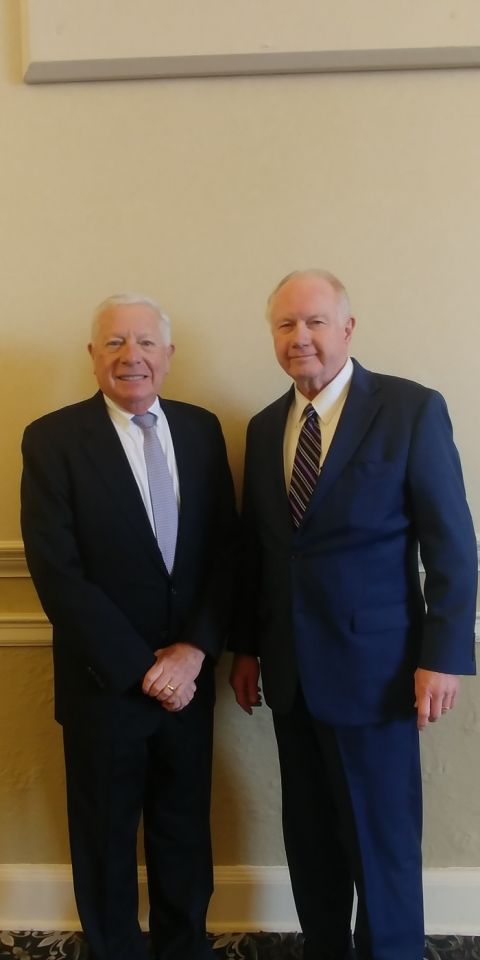 ISBA President Elect David Sosin and Illinois Supreme Court Justice Thomas Kilbride