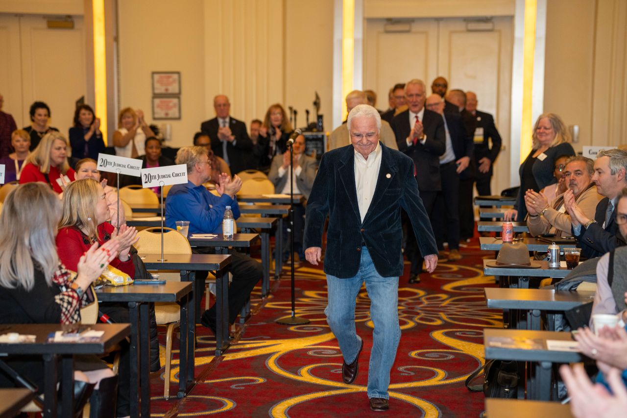 Former President Leonard F. Amari, 1989-90, of Chicago