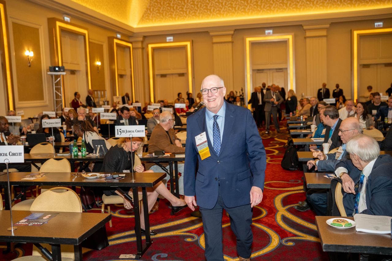 Former President John E. Thies, 2012-13, of Urbana