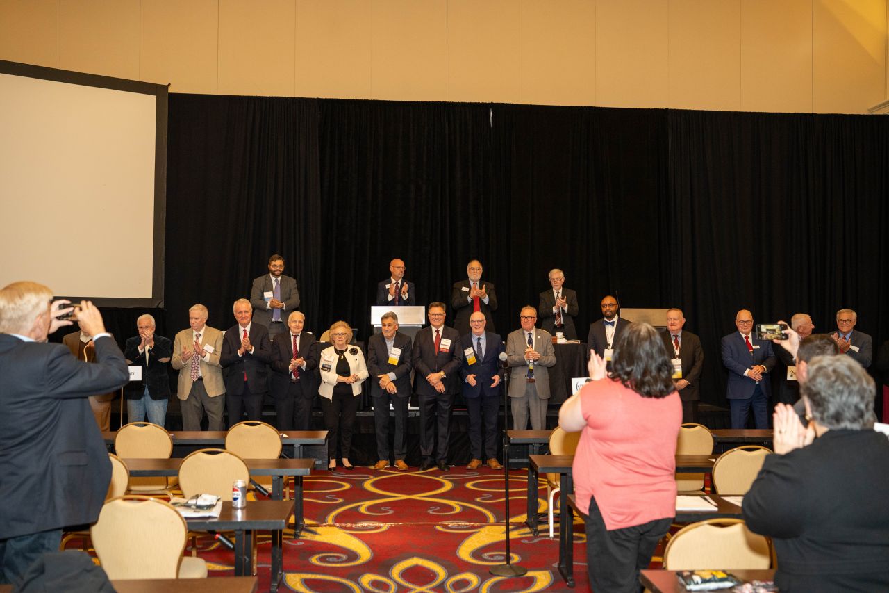Past Presidents of the ISBA in attendance at the Assembly Meeting