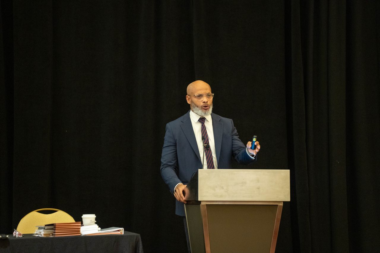 The Assembly listened to a DEI presentation by Toussaint Romain with the Charlotte Center for Legal Advocacy.