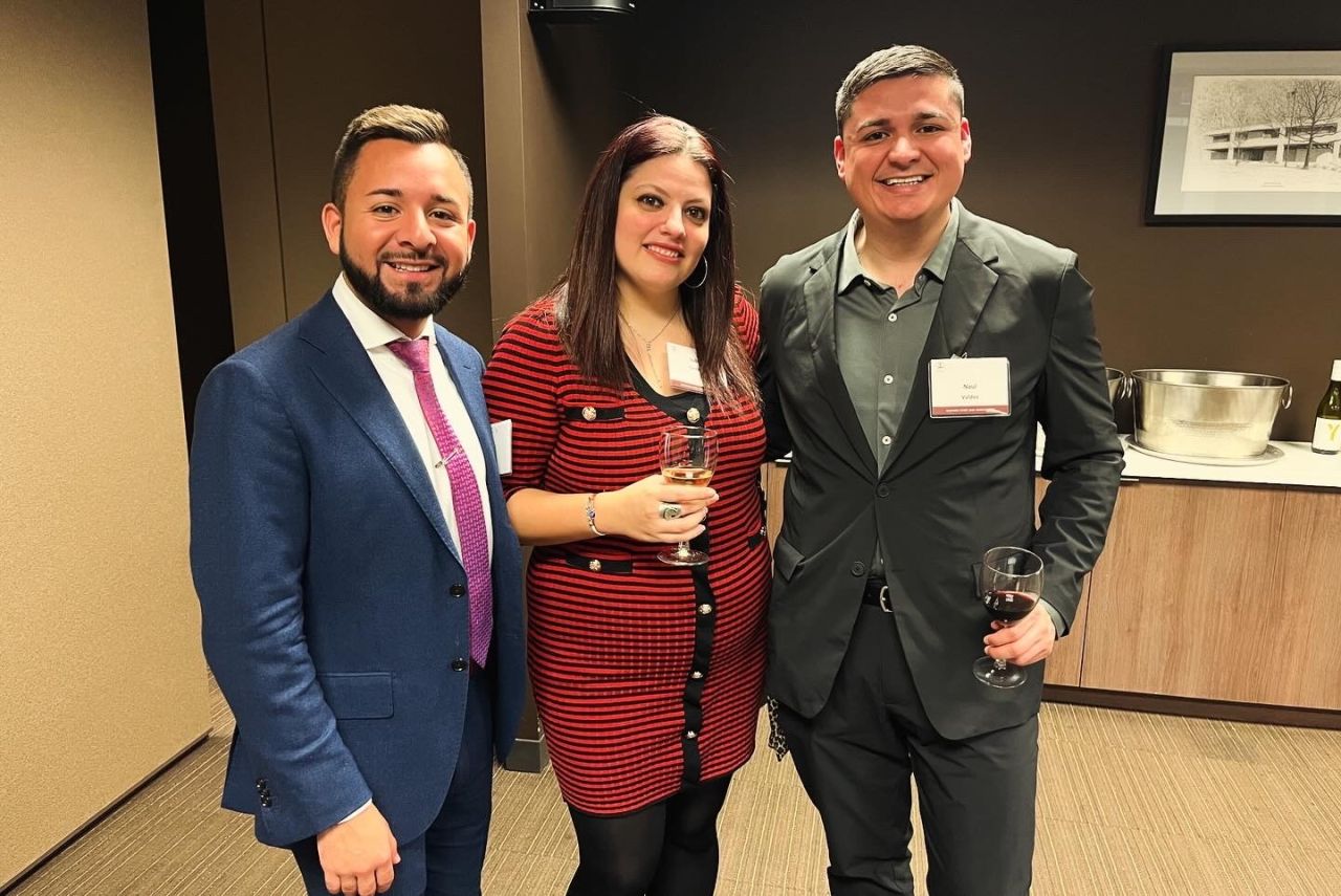 UIC Law Students attend the YLD Wine Tasting 