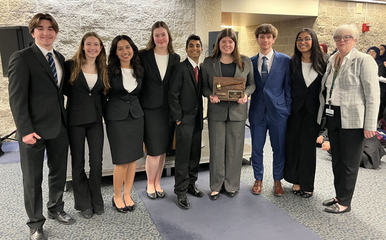 Second place went to Stevenson High School from Lincolnshire.