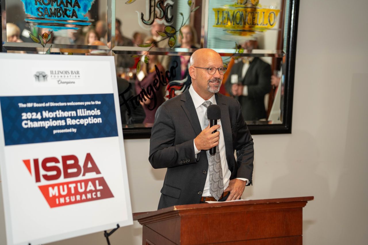 ISBA President Shawn Kasserman