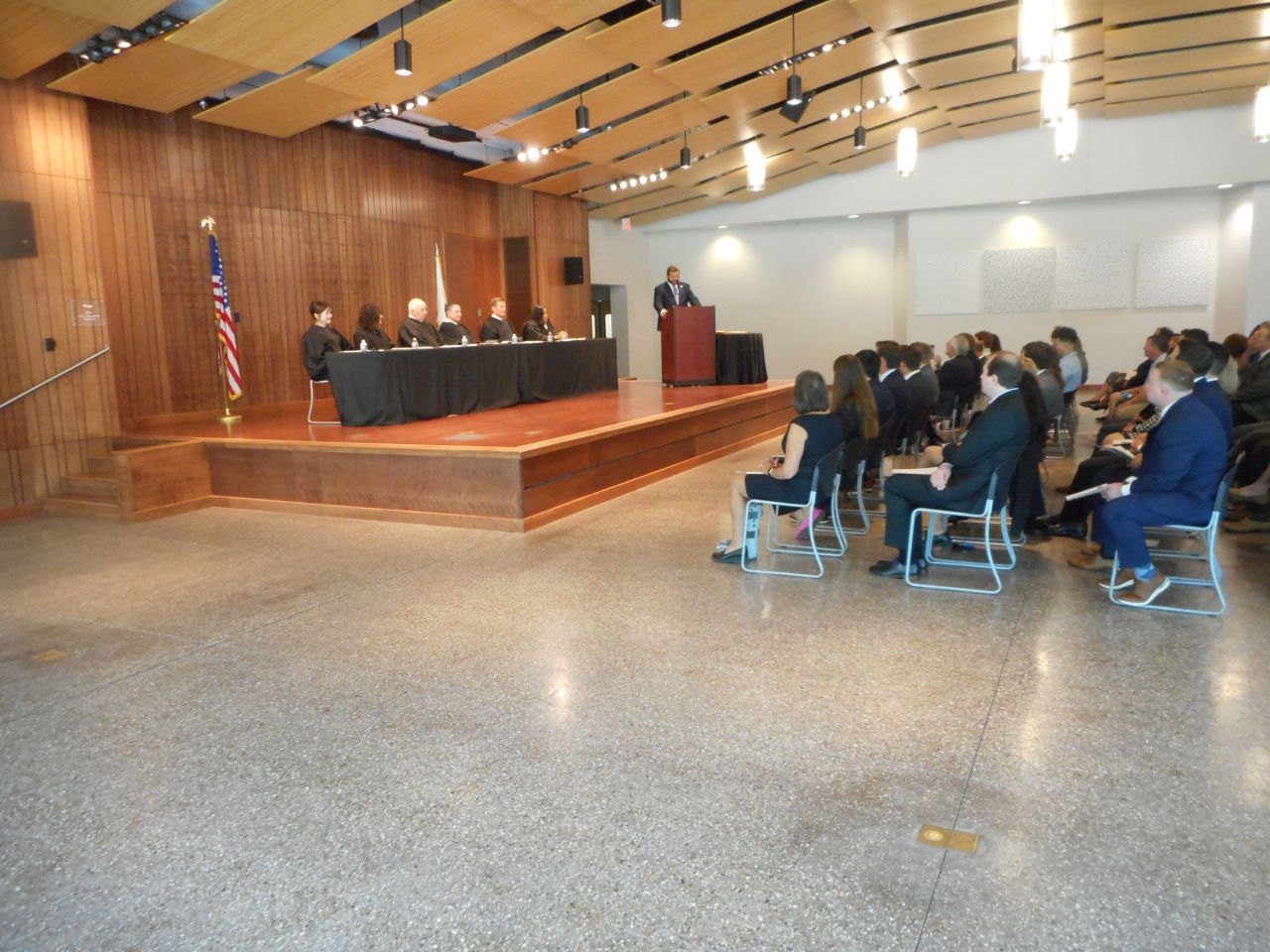 Wesley Gozia speaking