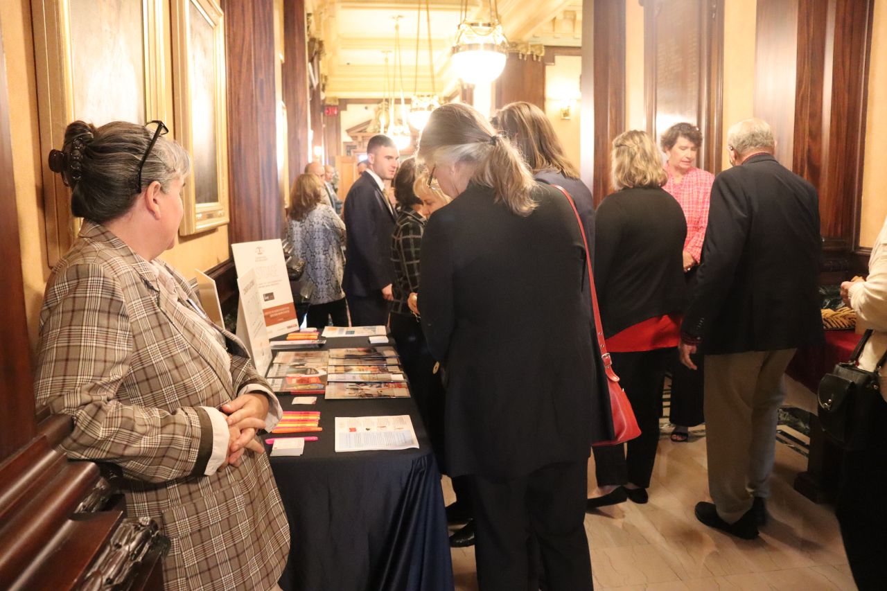 ISBA sponsored a reception immediately following the 4th District Ceremonies.