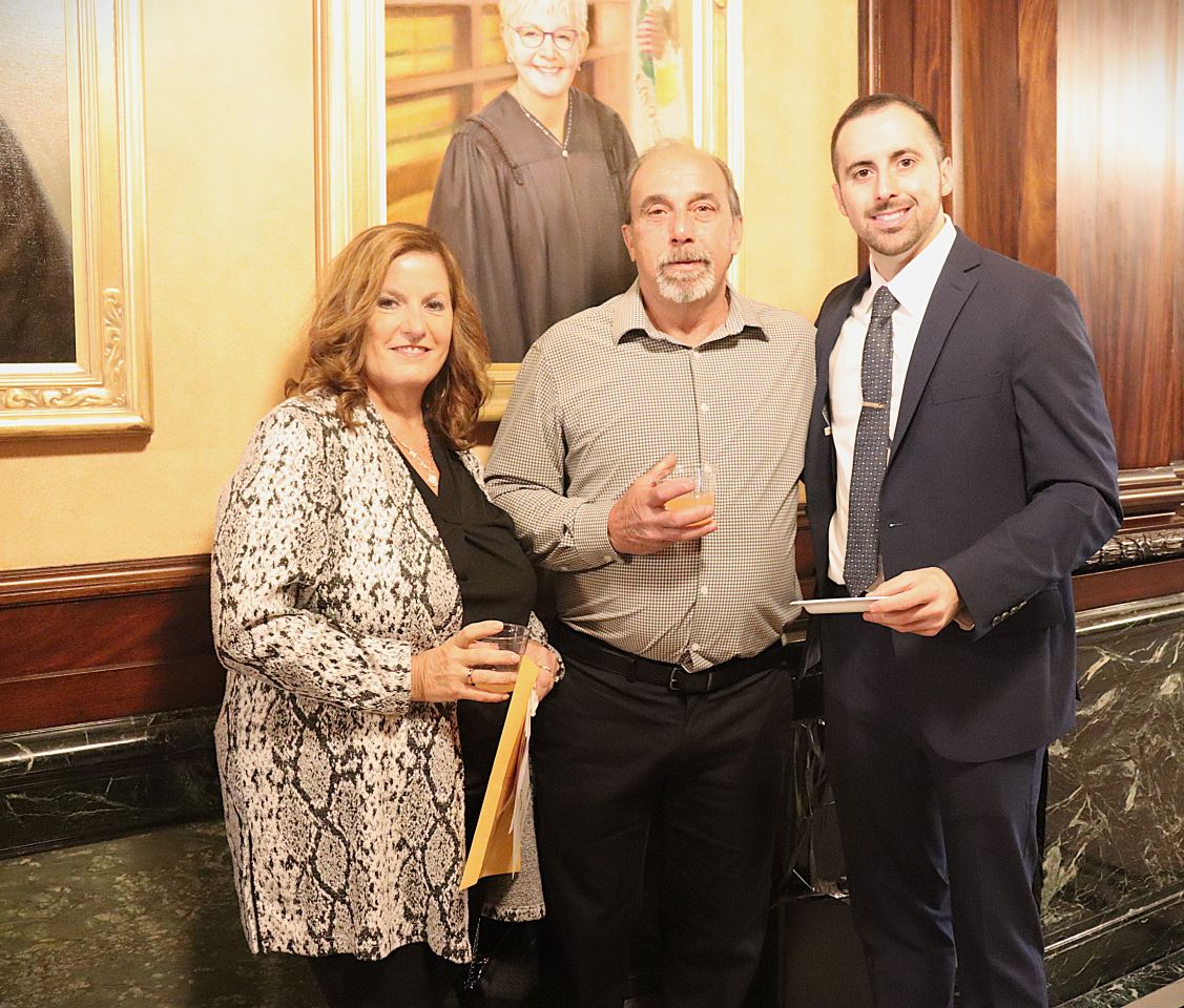 ISBA sponsored a reception immediately following the 4th District Ceremonies.