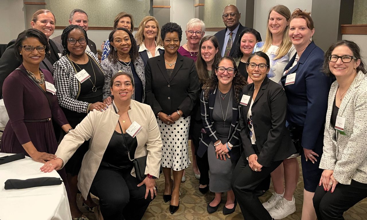 WATL Committee Members with the Illinois Supreme Court Justices