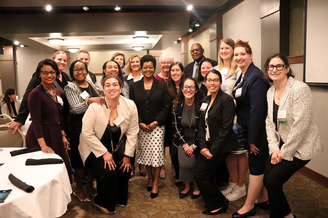 WATL Committee Members with the Illinois Supreme Court Justices