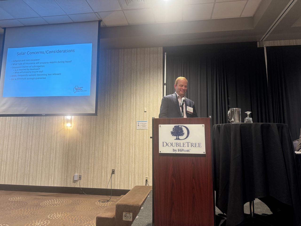 Ag Law Seminar Coordinator/Moderator Andrew G. White