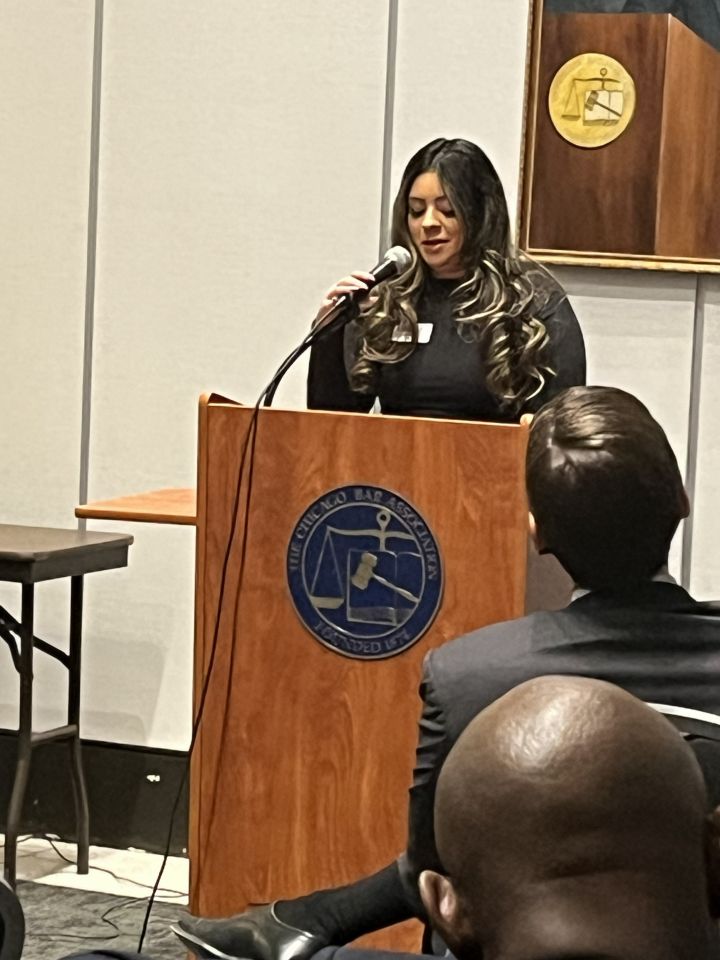 Jocely Pacheco, Hispanic Lawyers Association of Illinois President-Elect
