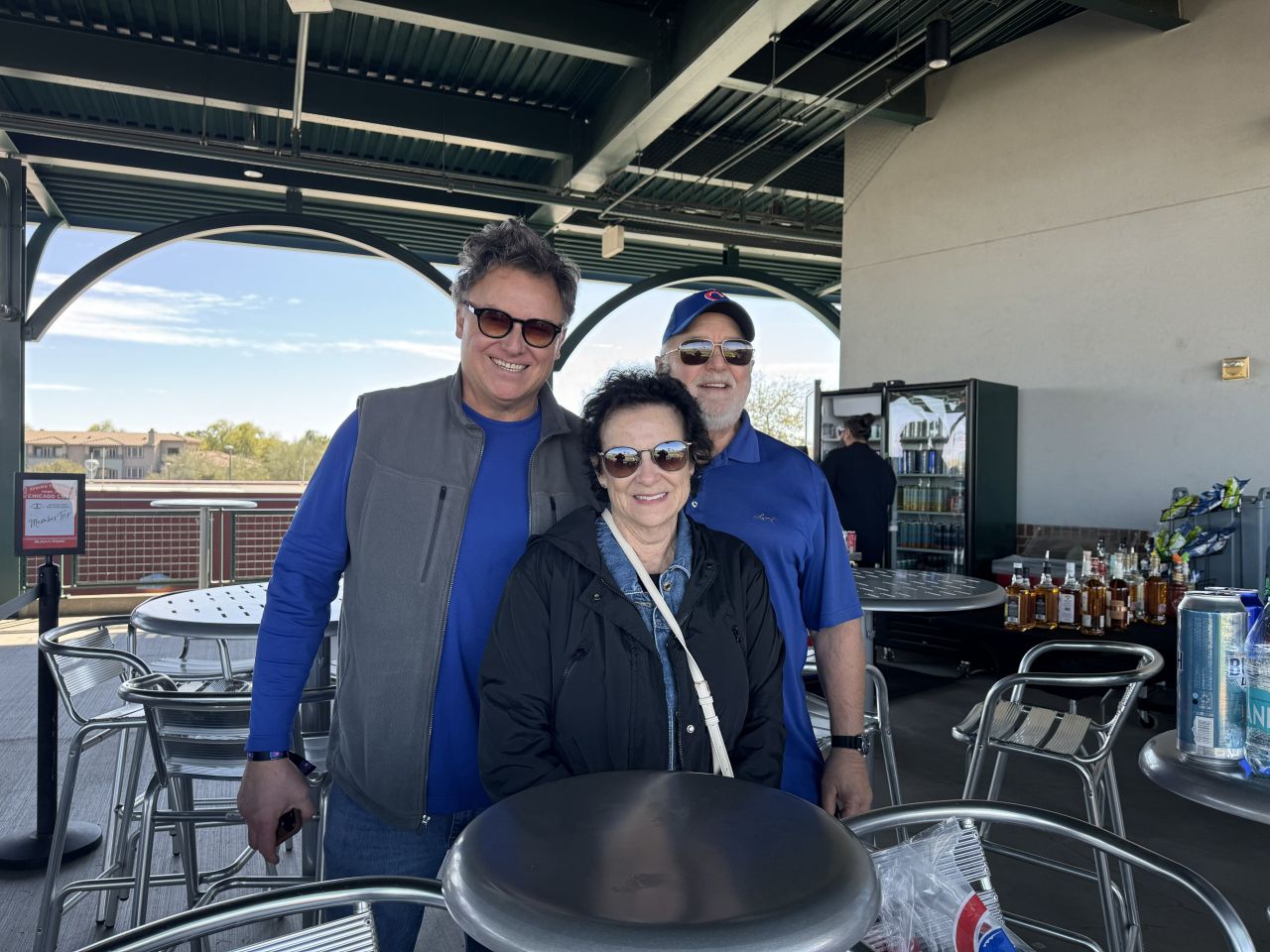 ISBA Executive Director Bob Craghead and his wife, Fran, and Past President John Locallo (2011-12)