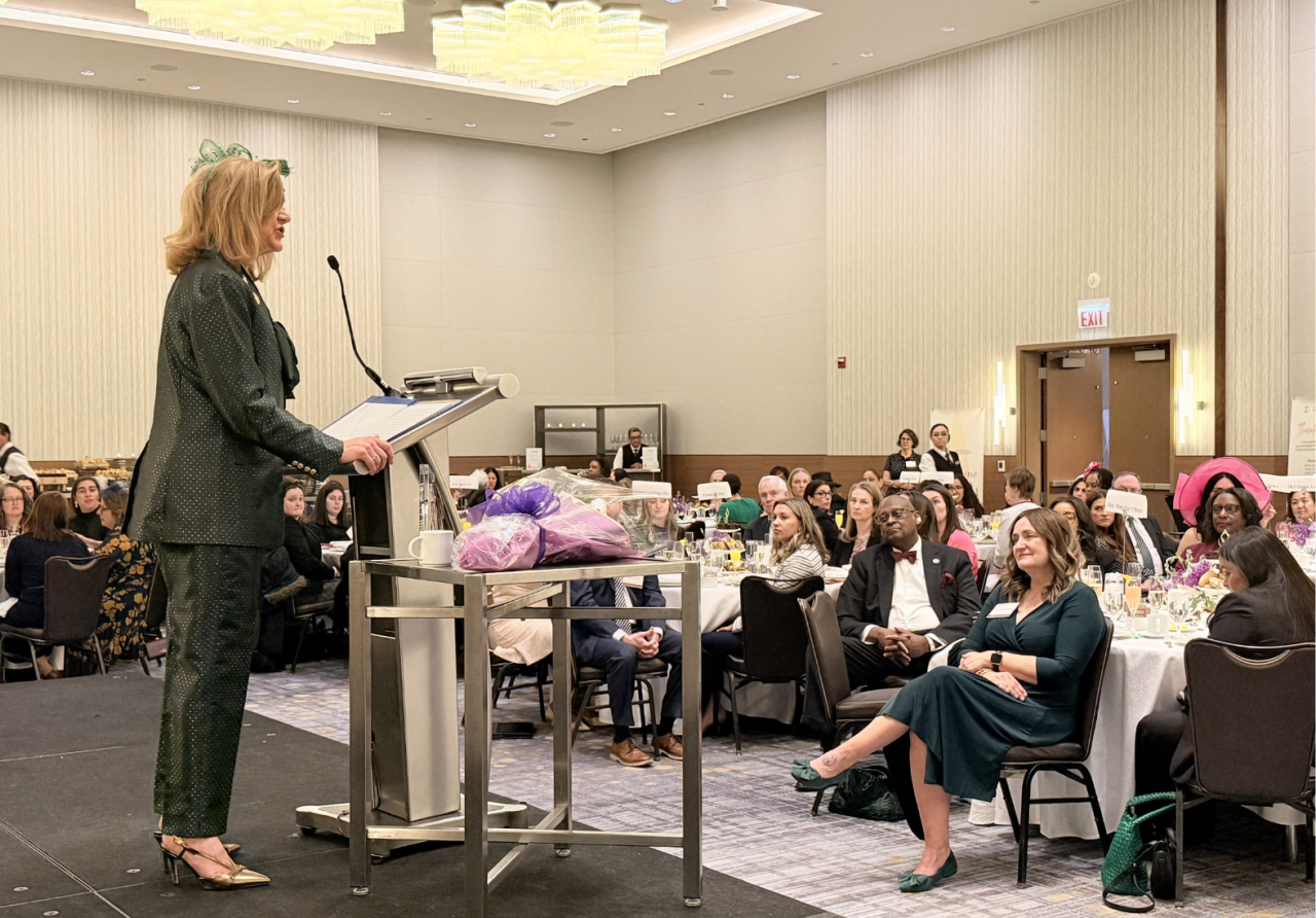 Illinois Supreme Court Justice Mary Kay O'Brien served as the keynote speaker.