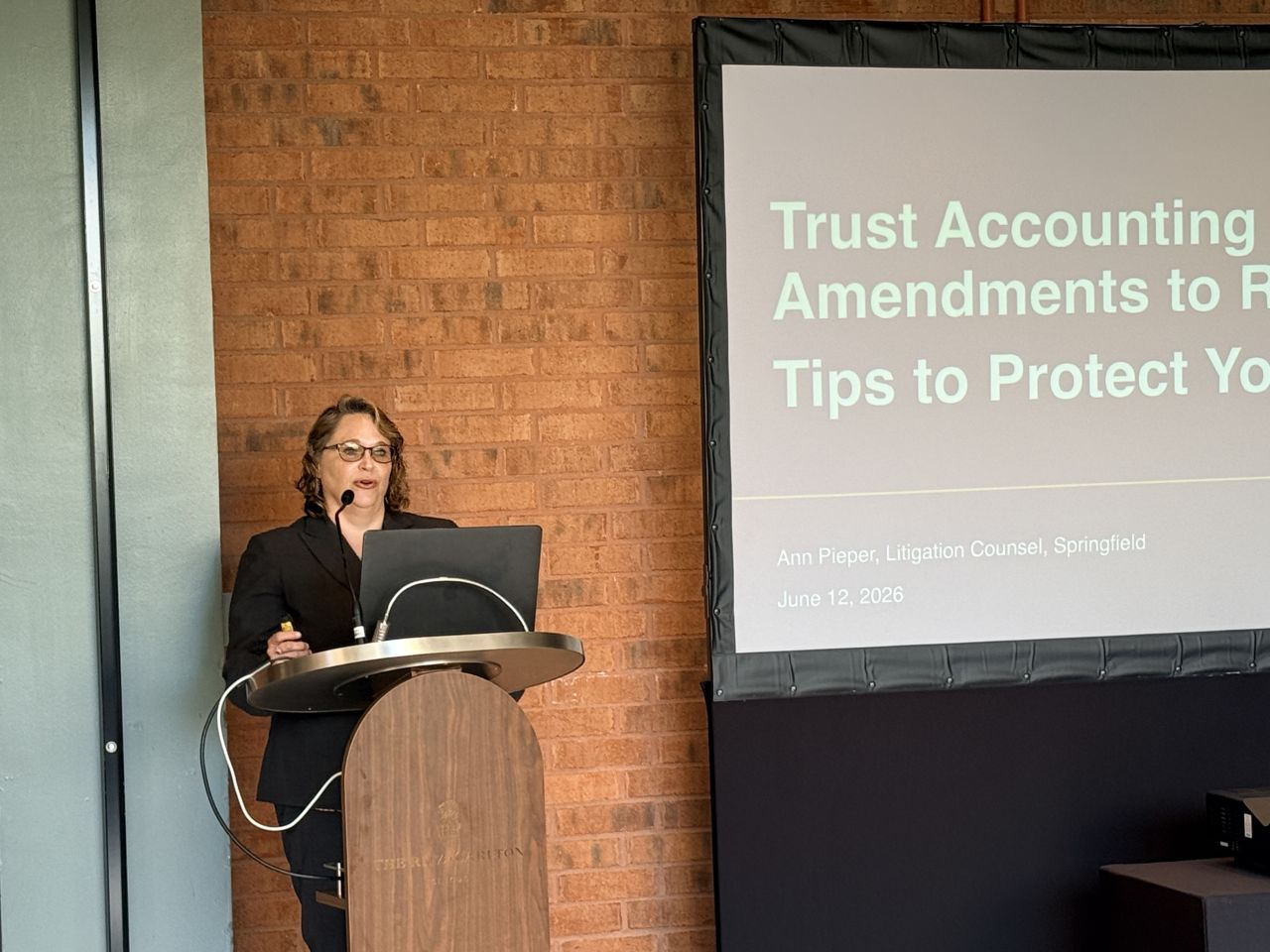 Trust Accounting After the Amendments to Rule 1.15: Tips to Protect Yourself CLE