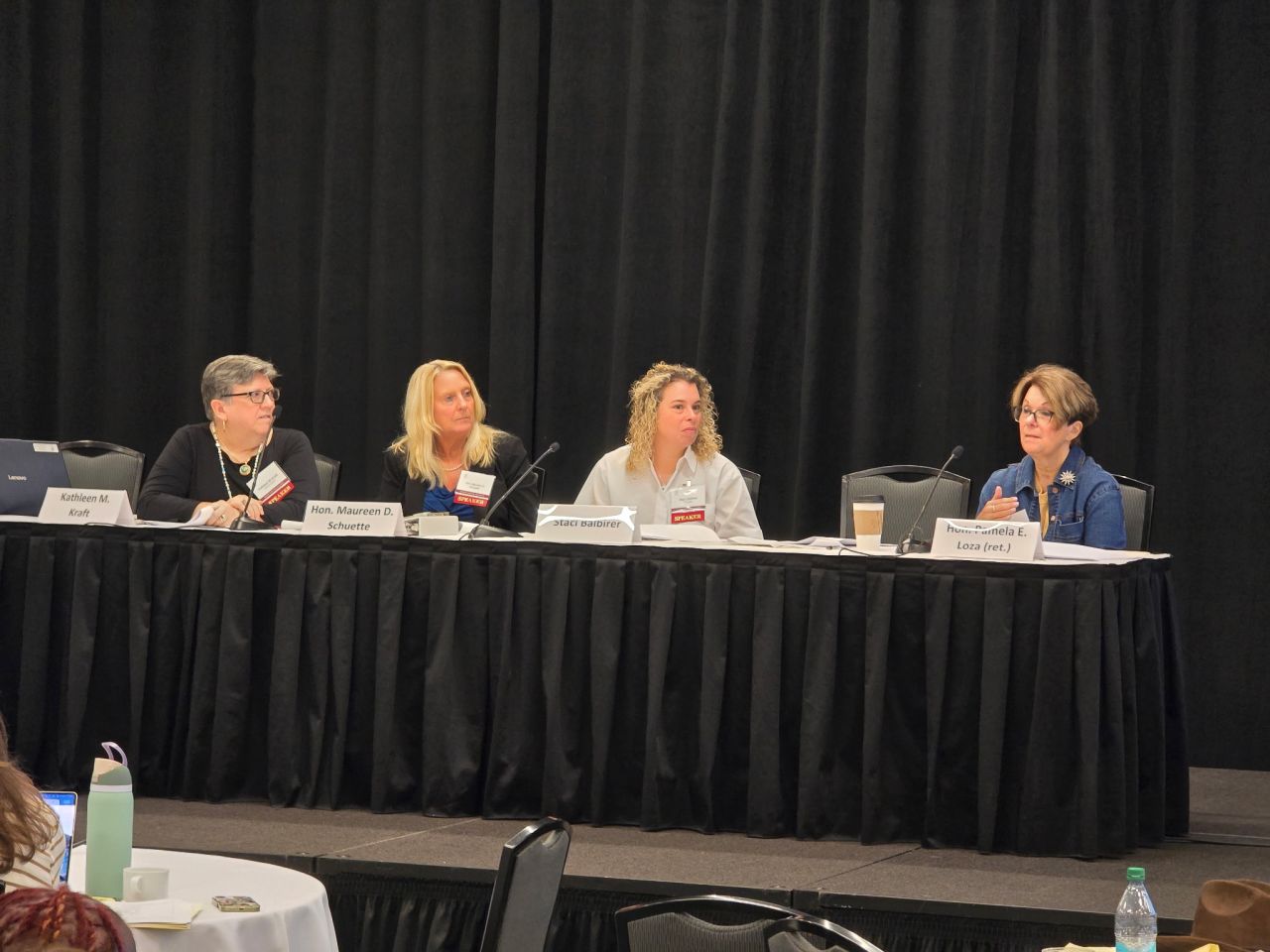Kathleen M. Kraft, Hon. Maureen D. Schuette, Staci Balbirer, and Hon. Pamela E. Loza (ret.)