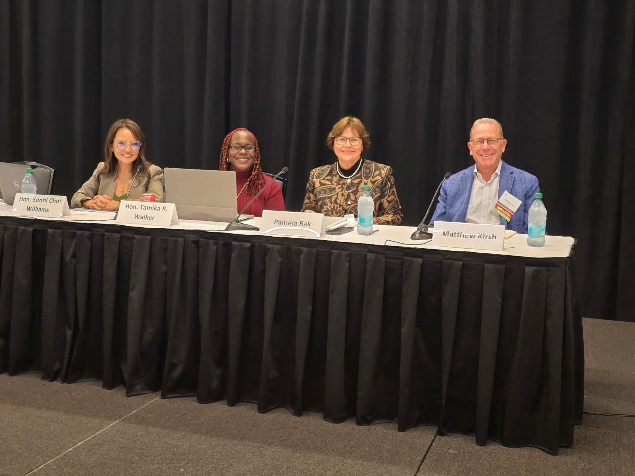 Hon. Sonni Choi Williams, Hon. Tamika R. Walker, Pamela Rak, and Matthew A. Kirsh