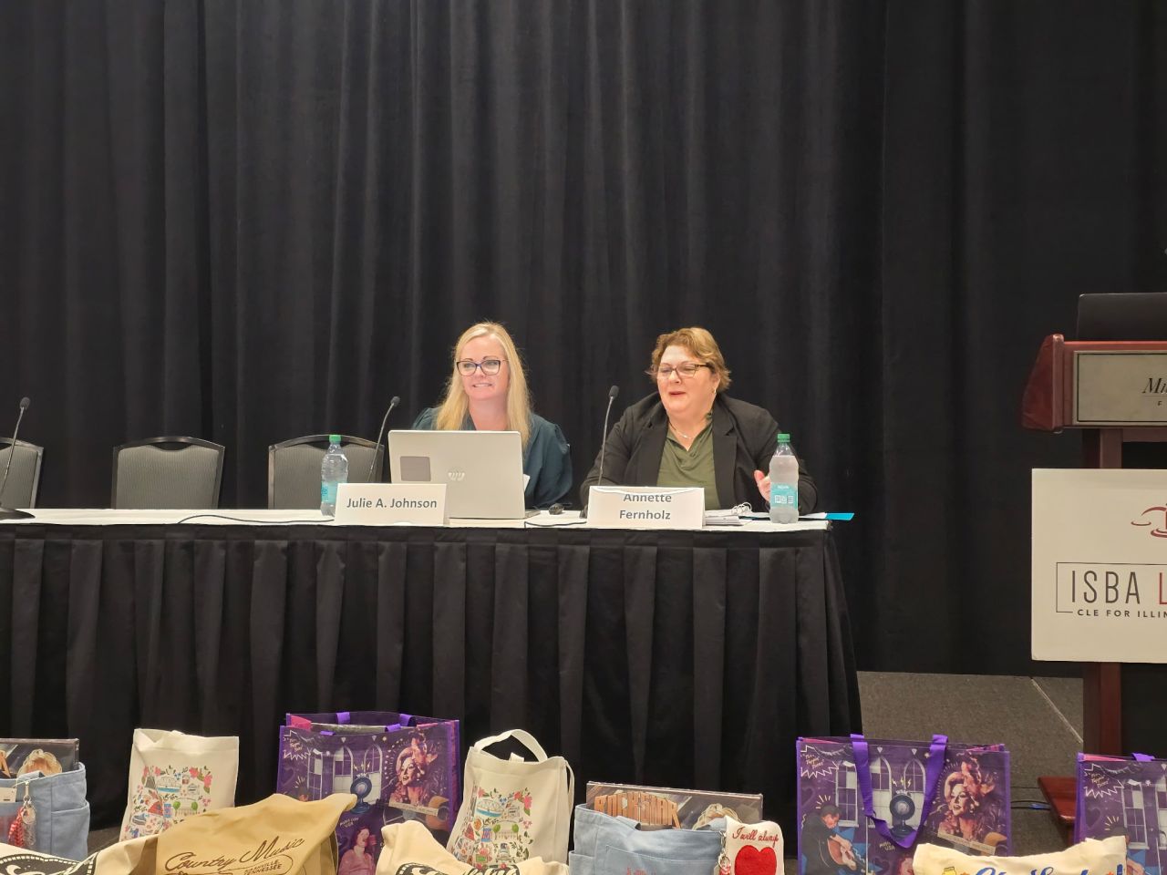 Julie A. Johnson and Annette Fernholz