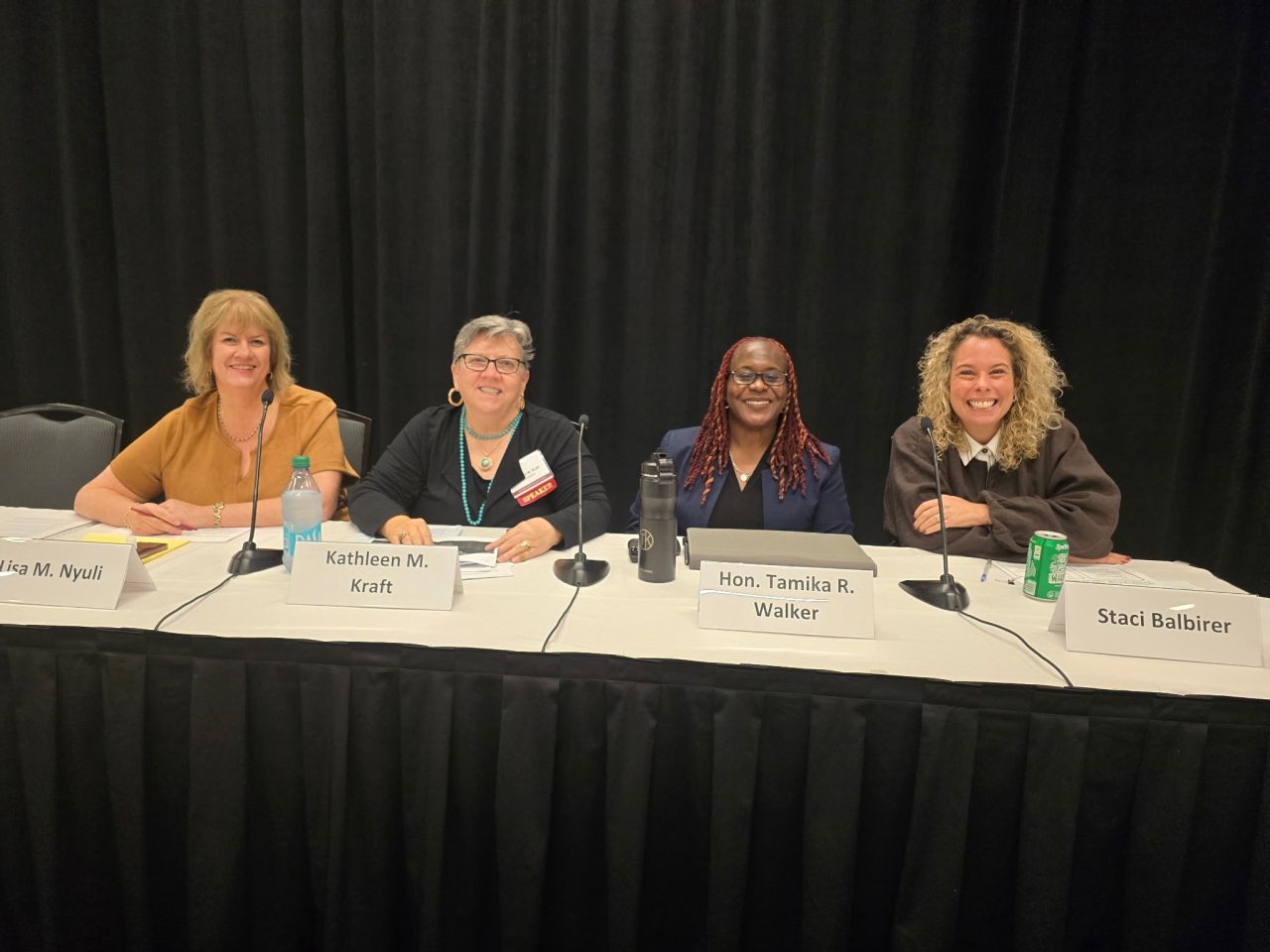 Lisa M. Nyuli, Kathleen M. Kraft, Hon. Tamika R. Walker, and Staci Balbirer